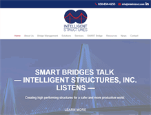Tablet Screenshot of intellistruct.com